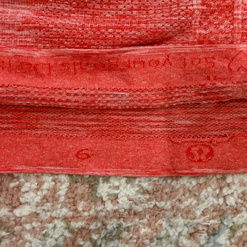 Lululemom Women's Coral Swiftly Racerback Tank Top - Picture 3 of 3